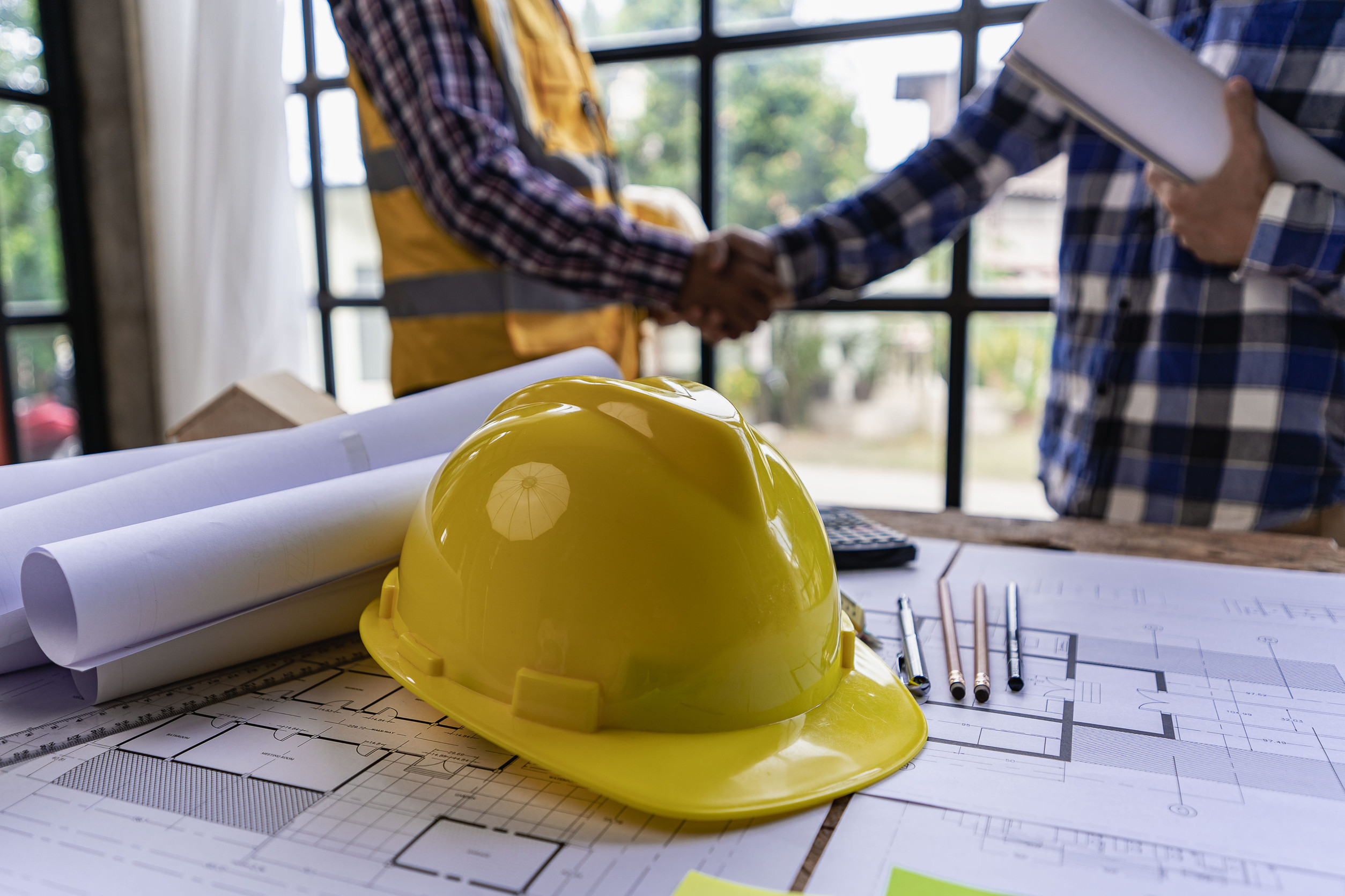 construction executive discussing leadership trust and professional credibility
