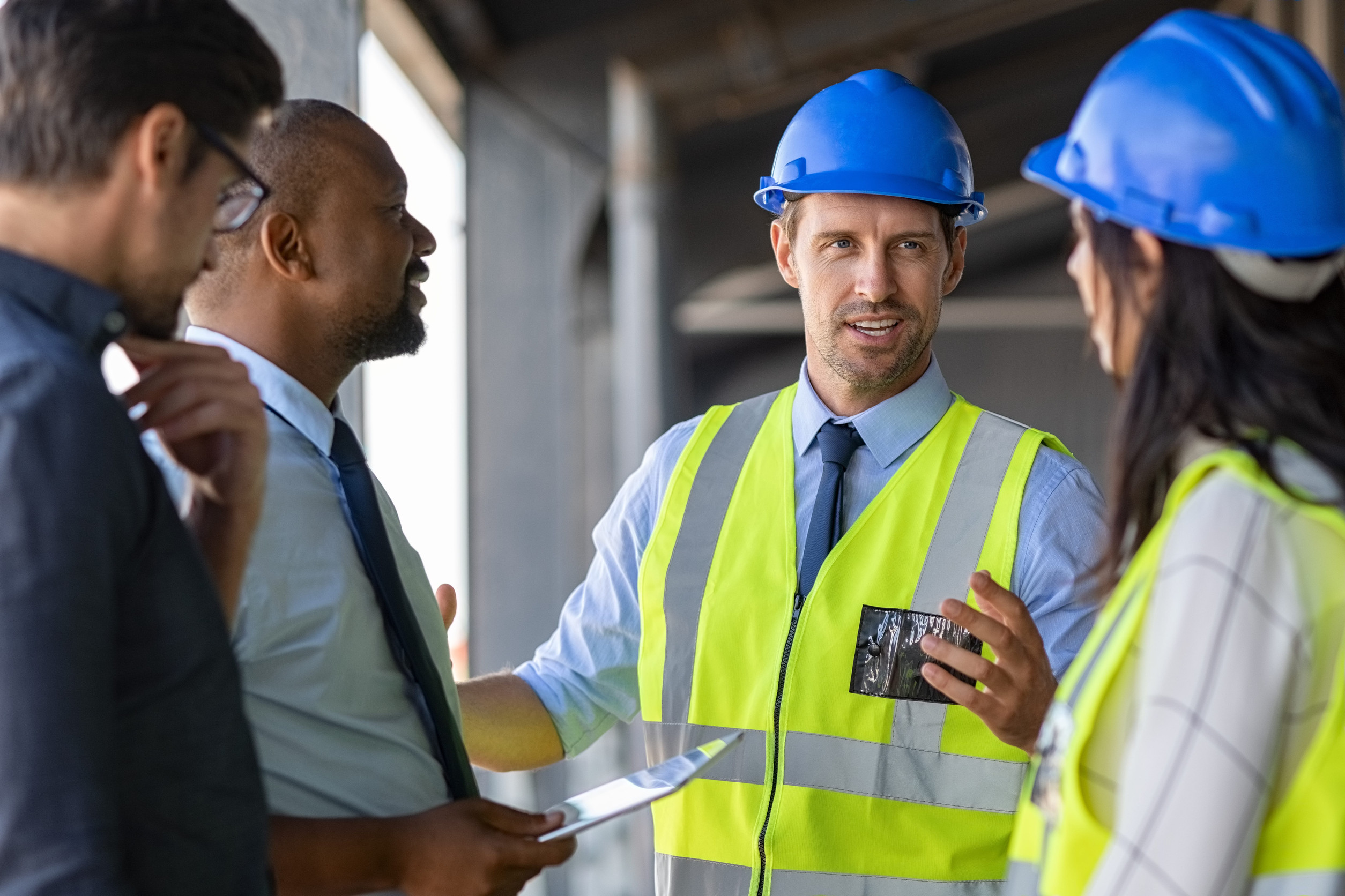 Construction executives discussing leadership retention and the costs of executive turnover